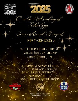 CAT Senior Awards Banquet
